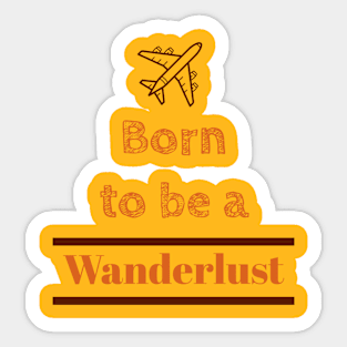 Wanderlust Sticker